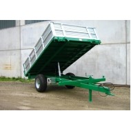 Vlečky s hydraulickým vyklápaním trojstranným